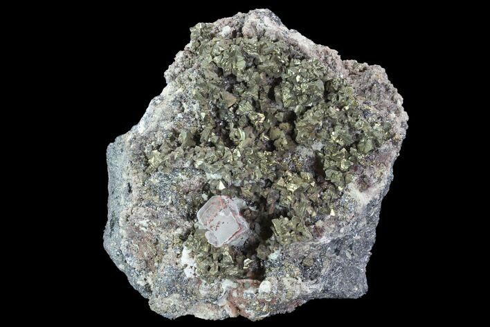 Chalcopyrite With Calcite - Pea Ridge Mine, Missouri #90980